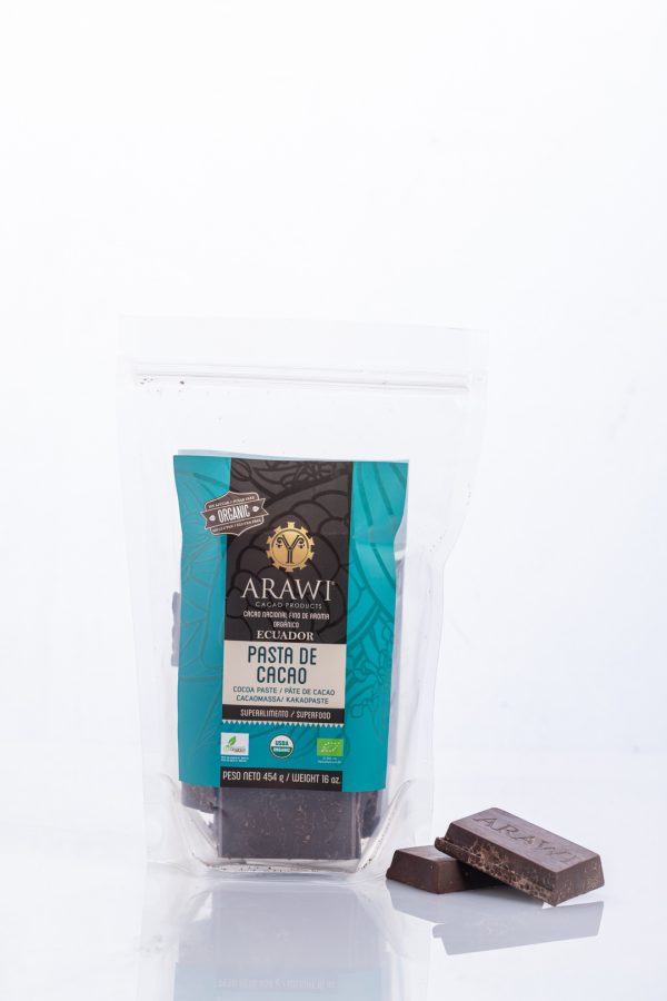 PASTA O LICOR DE CACAO ORGANICA