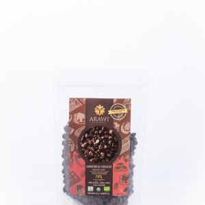 COBERTURA DE CHOCOLATE ORGÁNICA EN GOTAS AL 100%