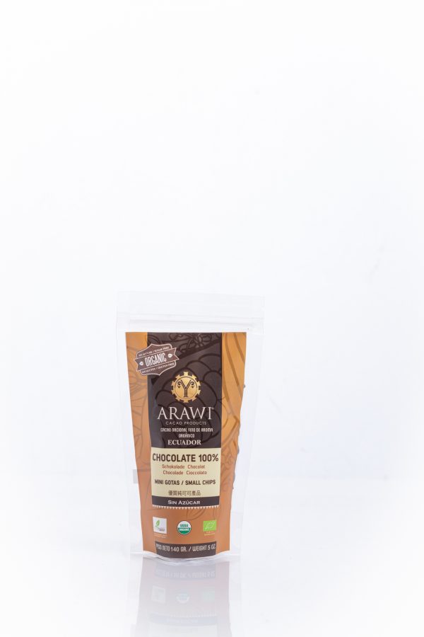 Gotas de Chocolate 100 % Cacao