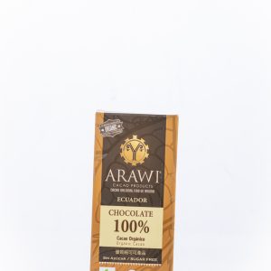 Barra de chocolate Orgánica al 100 % Cacao, sin azúcar