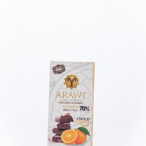 Chocolate 70% Cacao con Naranja
