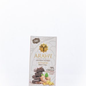 Barra de Chocolate Orgánico 70% con Jengibre