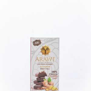 Barra de Choco Jengibre Sin Azúcar 100% Cacao