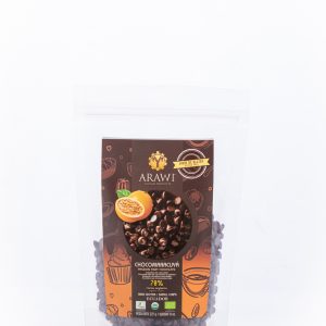 Gotas de Chocolate 70 % Cacaocon Maracuya