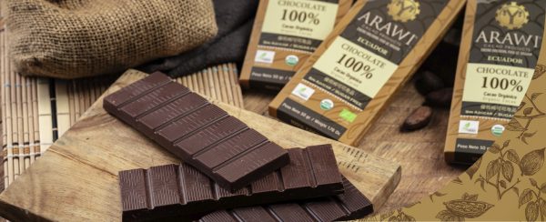 Barra de chocolate Orgánica al 100 % Cacao, sin azúcar - Imagen 2