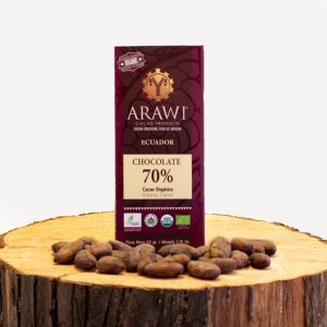 Barra de Chocolate Orgánico 70 % Cacao